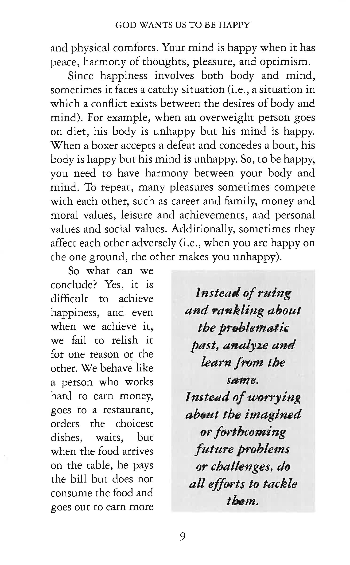 HAPPINESS - ACCOUNTING AND MAXIMIZATION