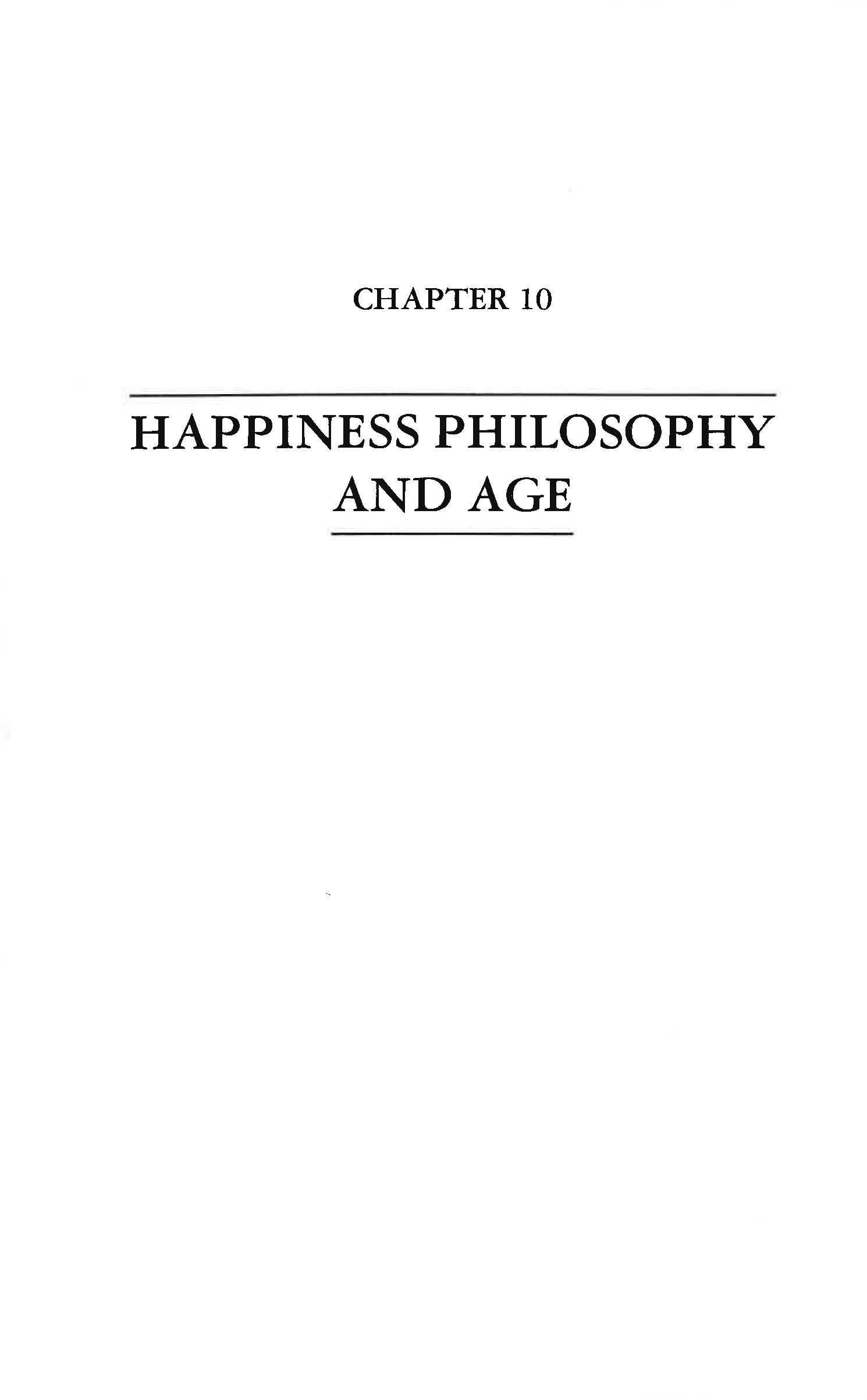 HAPPINESS - ACCOUNTING AND MAXIMIZATION