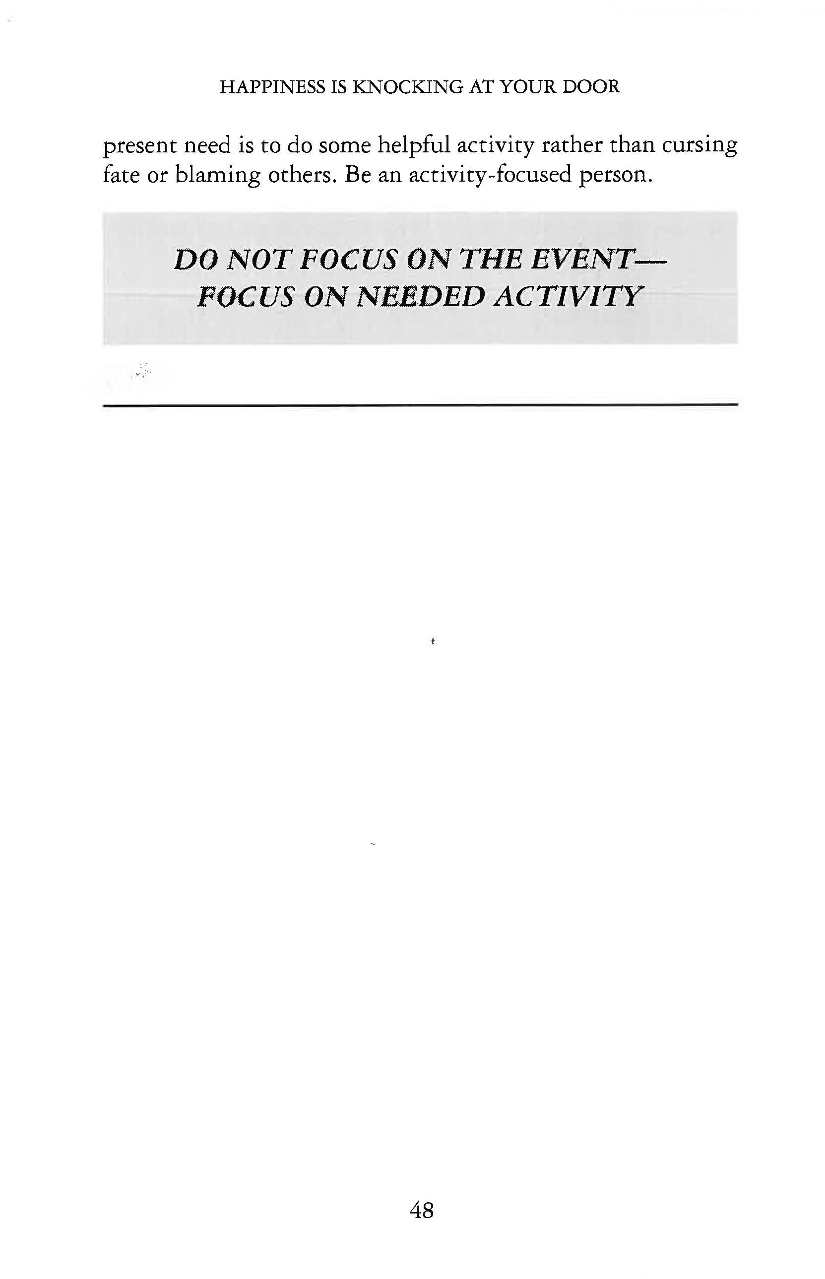 HAPPINESS IS KNOCKING AT YOUR DOOR