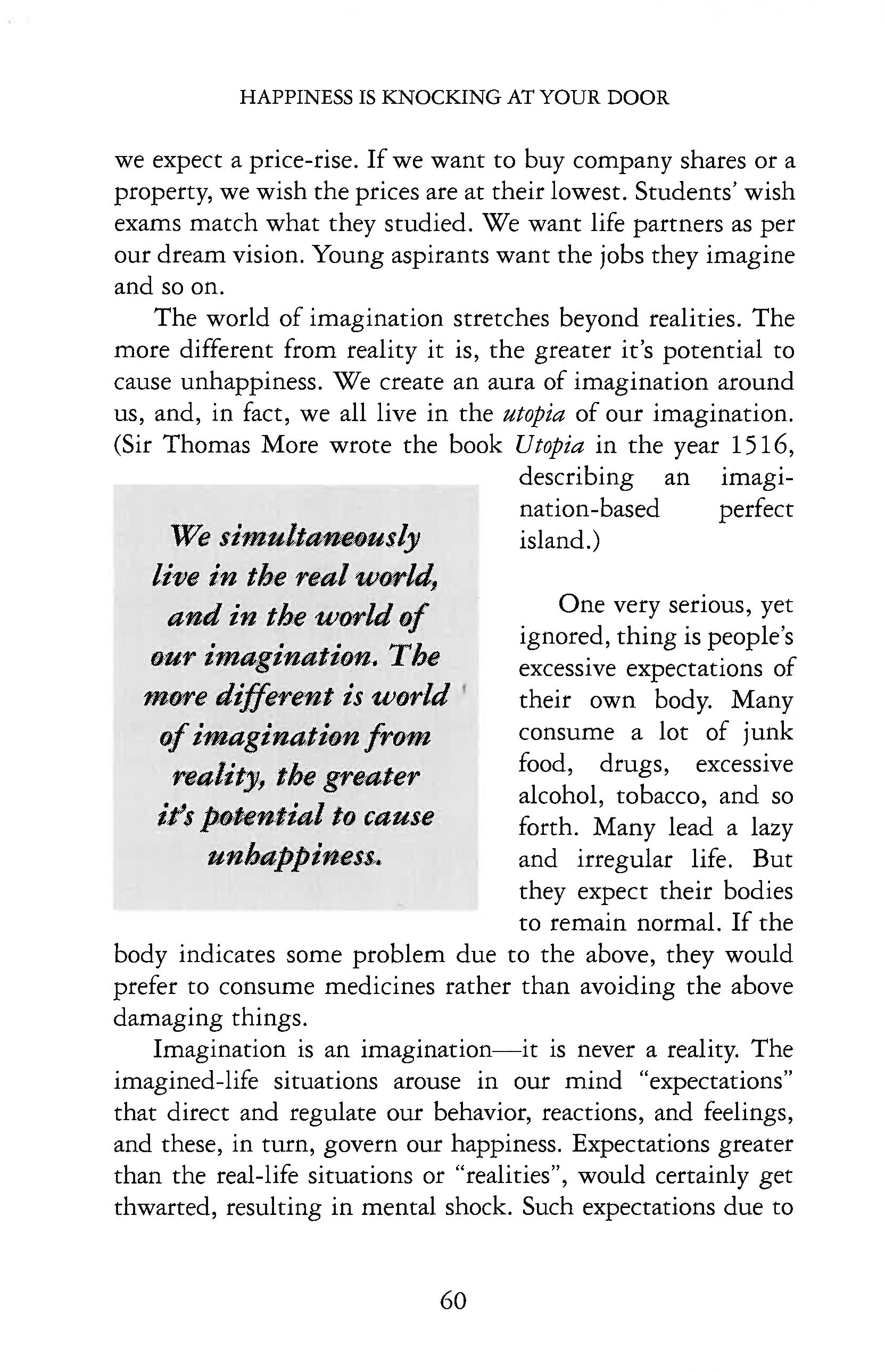 HAPPINESS IS KNOCKING AT YOUR DOOR