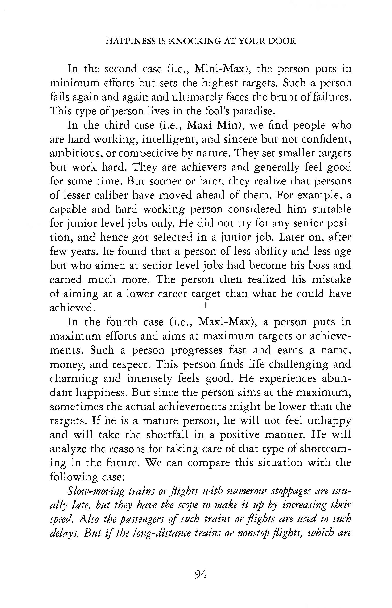 HAPPINESS IS KNOCKING AT YOUR DOOR