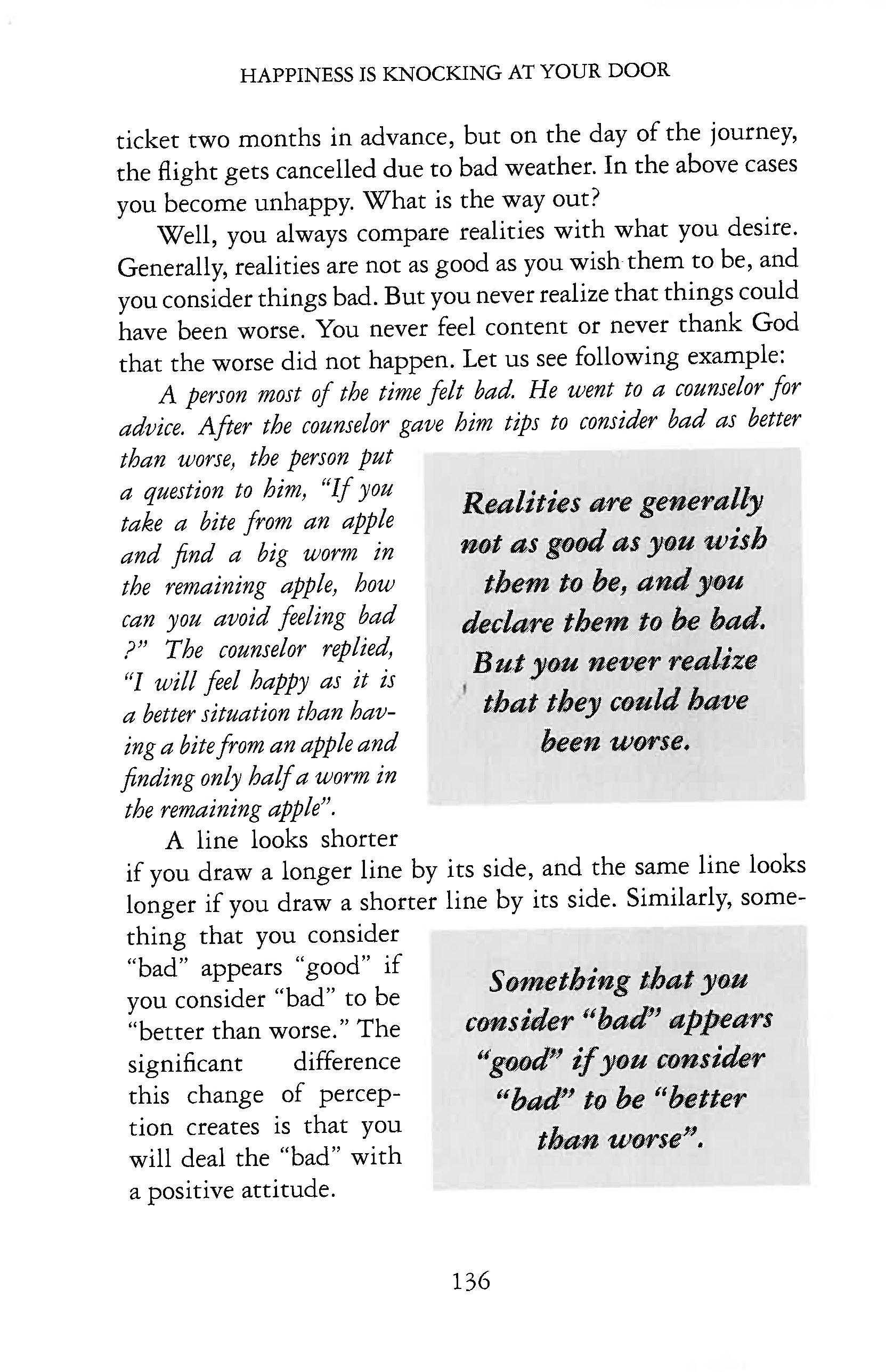 HAPPINESS IS KNOCKING AT YOUR DOOR