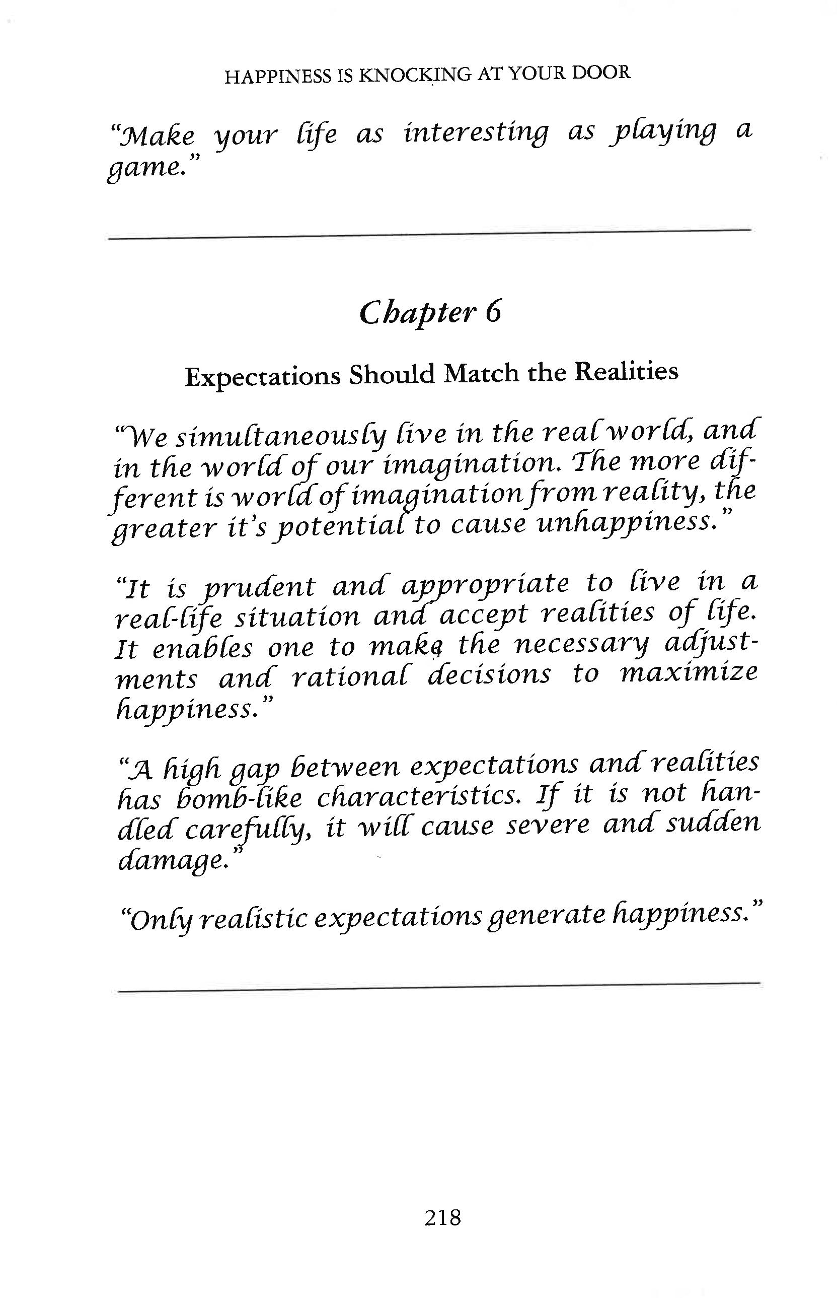 HAPPINESS IS KNOCKING AT YOUR DOOR