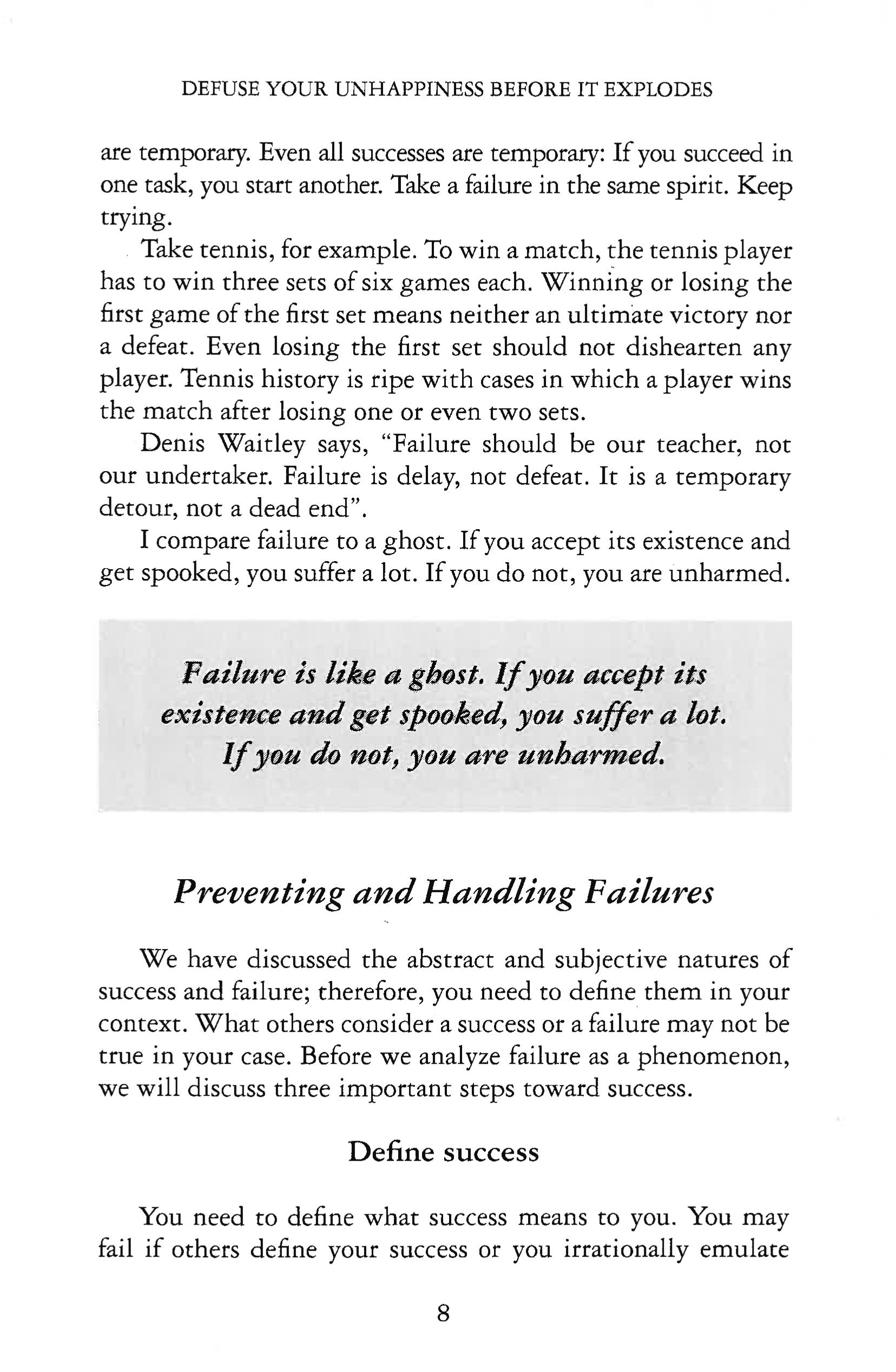 DEFUSE YOUR UNHAPPINESS BEFORE IT EXPLODES