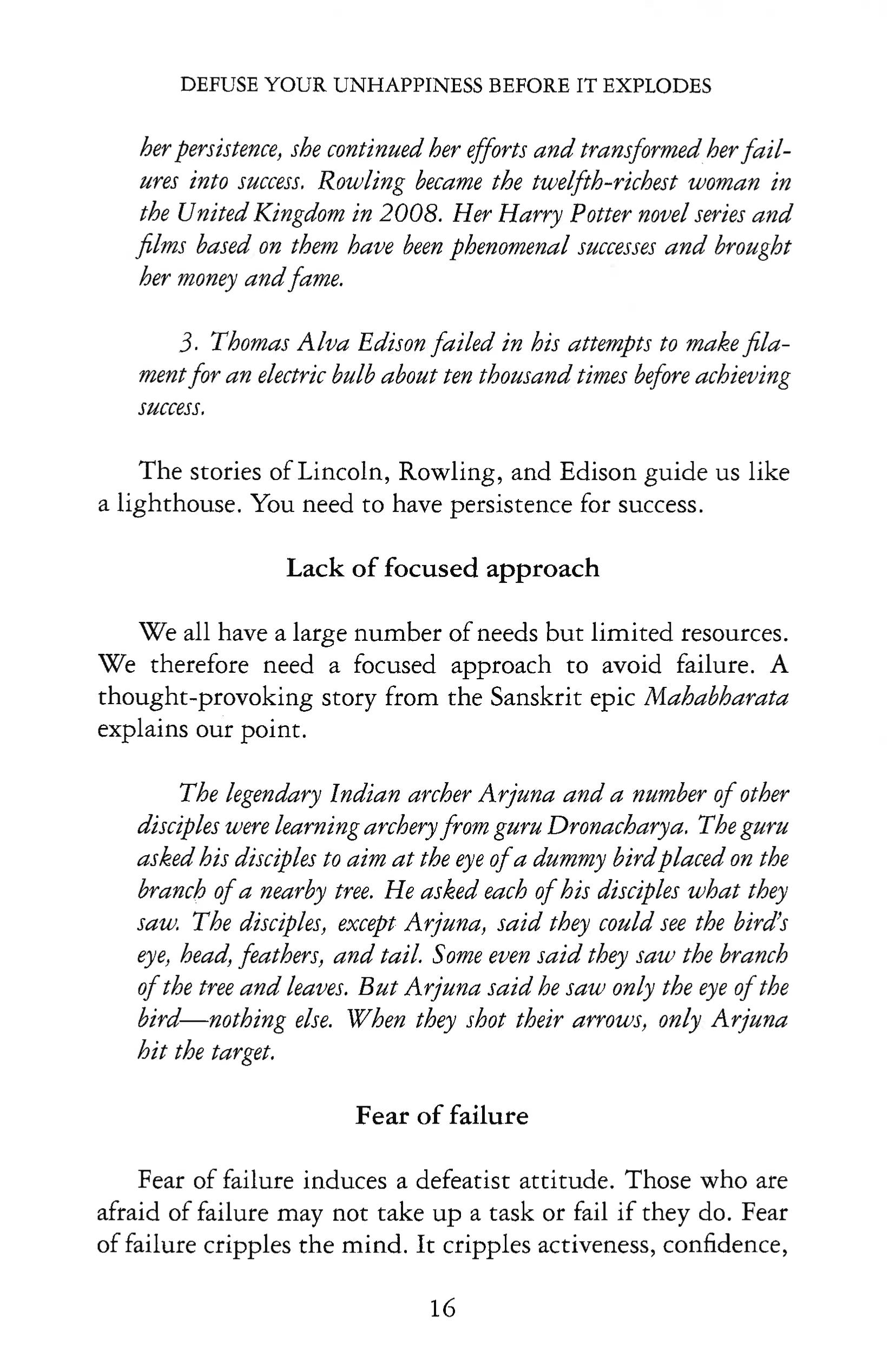 DEFUSE YOUR UNHAPPINESS BEFORE IT EXPLODES