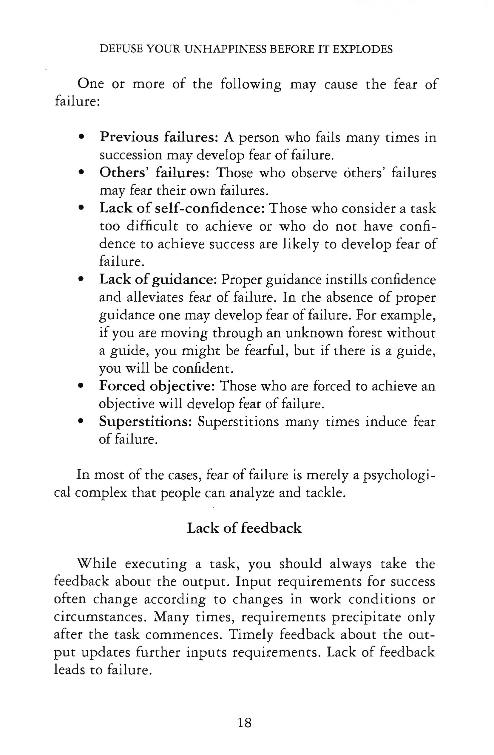 DEFUSE YOUR UNHAPPINESS BEFORE IT EXPLODES