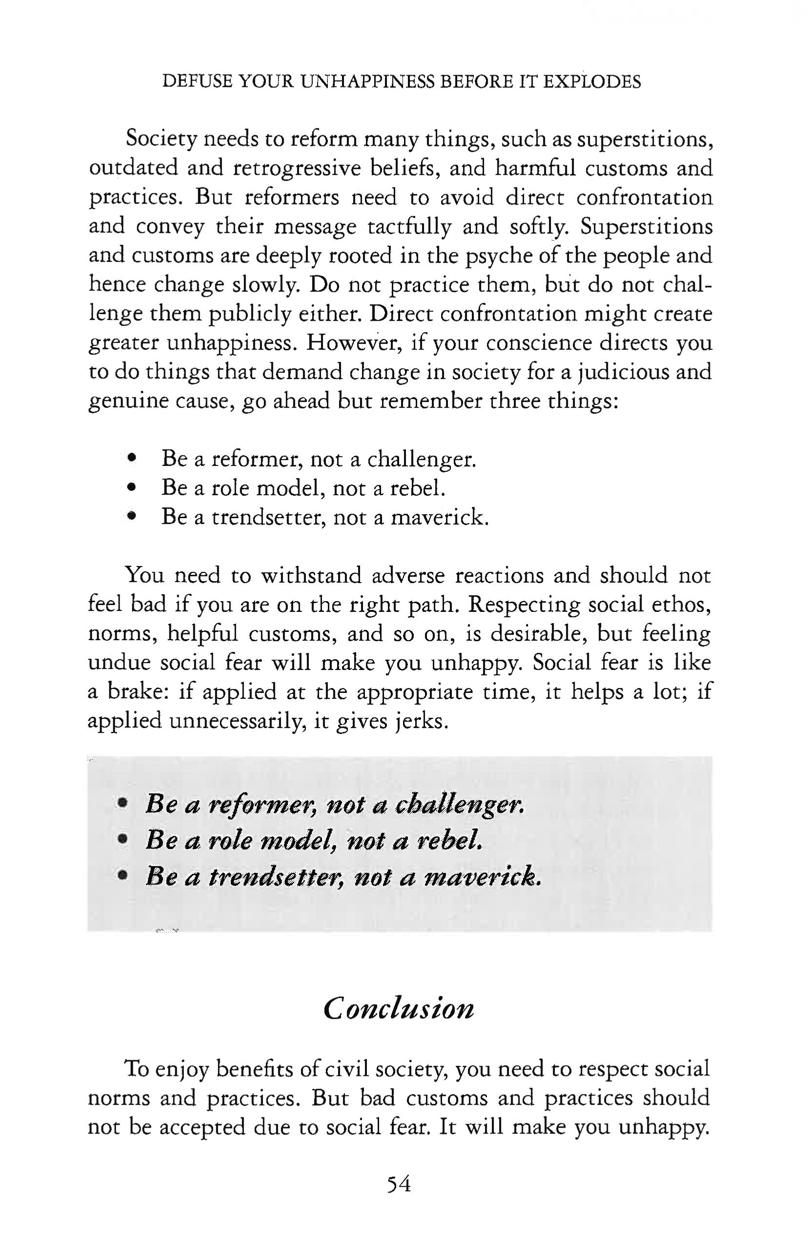 DEFUSE YOUR UNHAPPINESS BEFORE IT EXPLODES