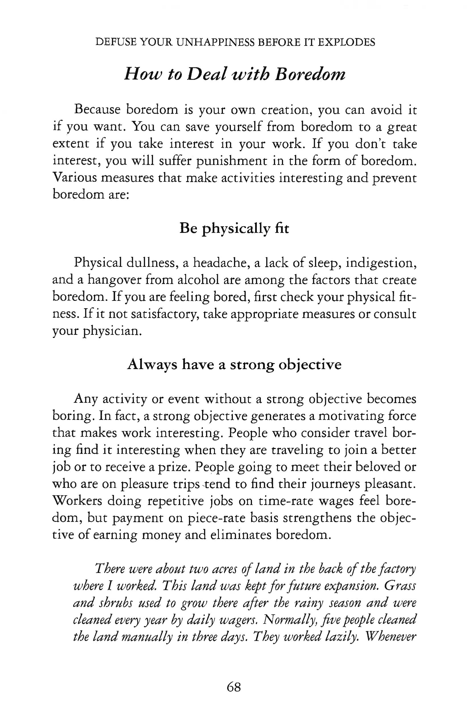 DEFUSE YOUR UNHAPPINESS BEFORE IT EXPLODES