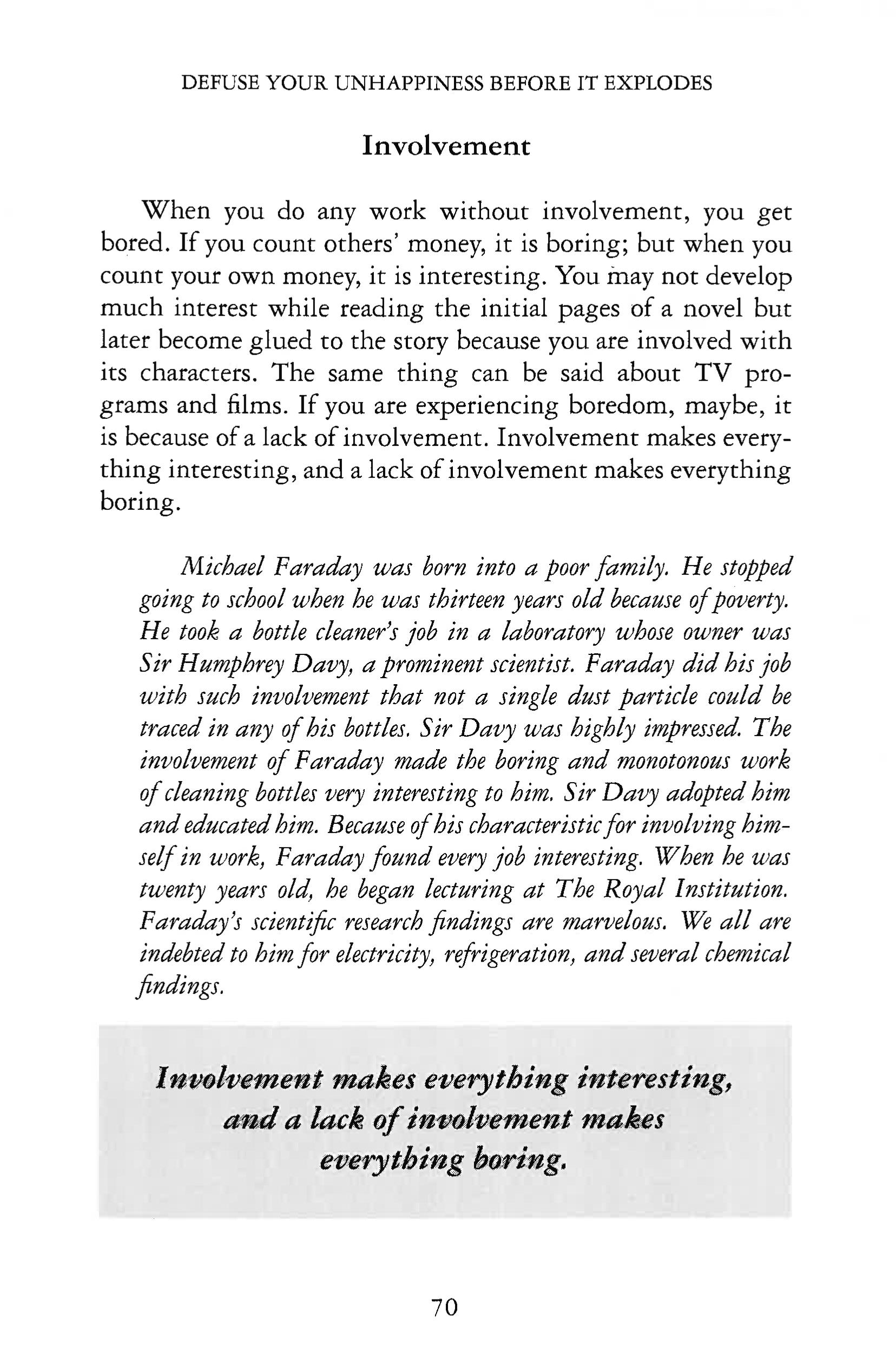 DEFUSE YOUR UNHAPPINESS BEFORE IT EXPLODES