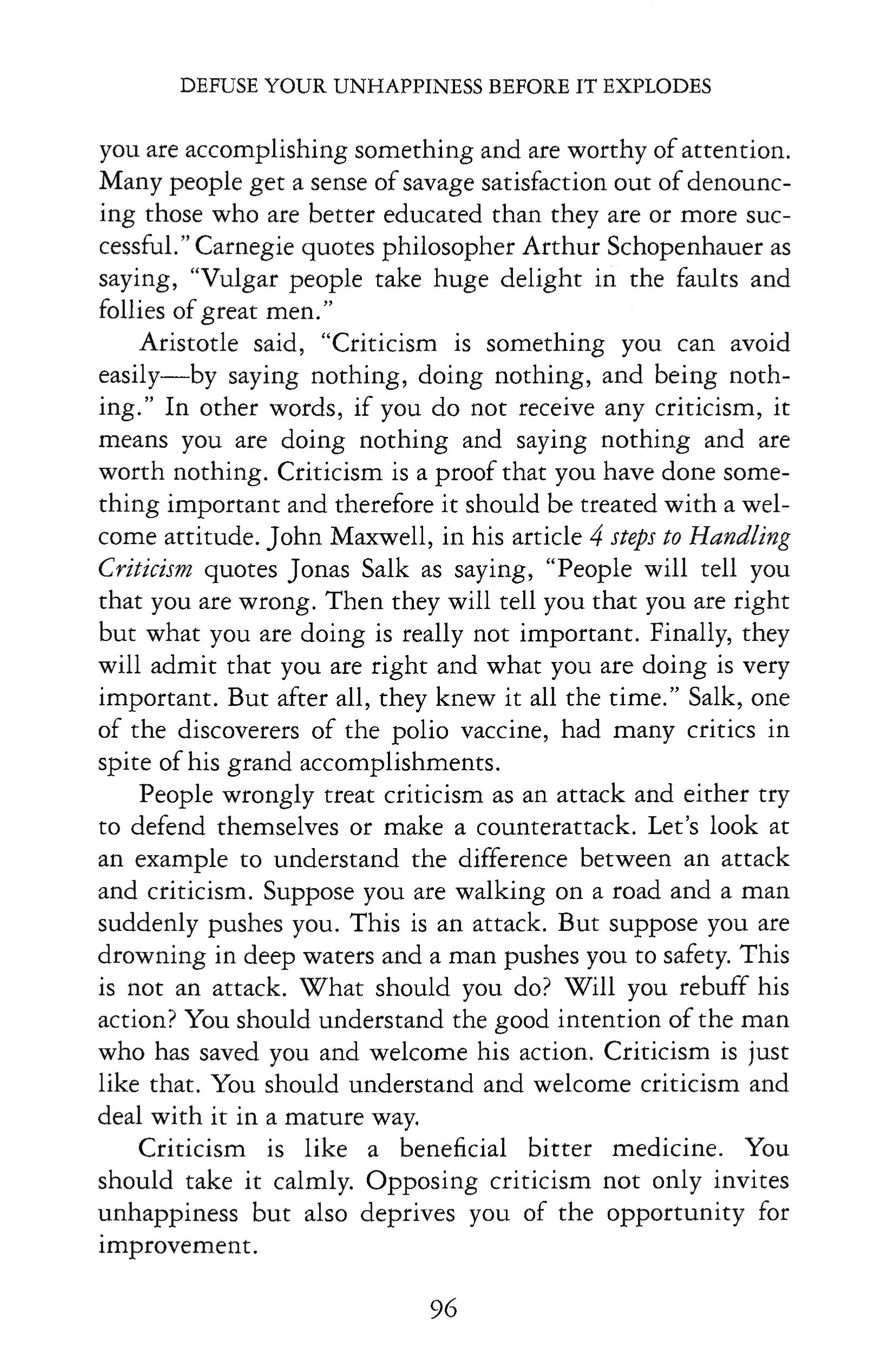 DEFUSE YOUR UNHAPPINESS BEFORE IT EXPLODES