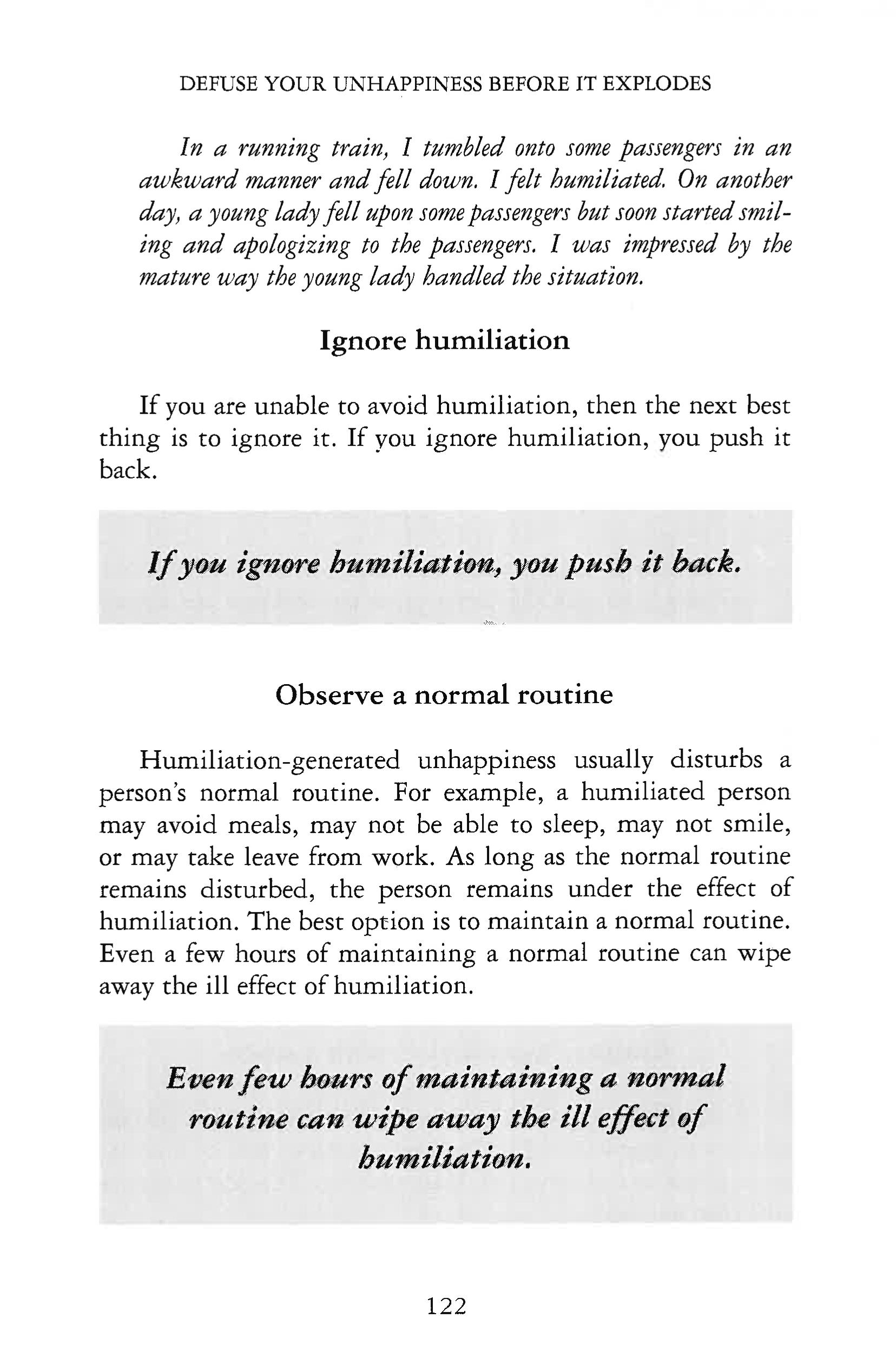 DEFUSE YOUR UNHAPPINESS BEFORE IT EXPLODES