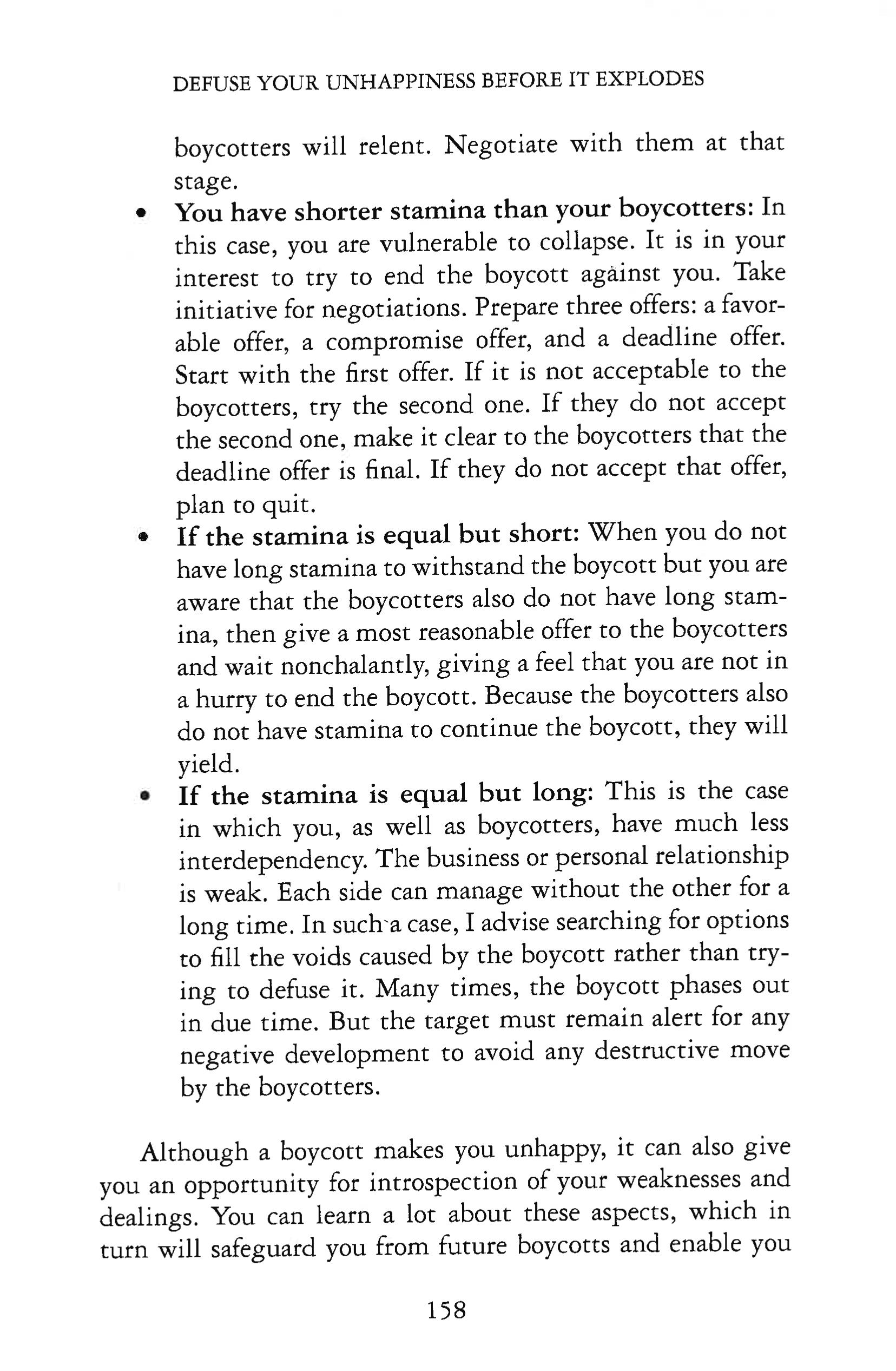 DEFUSE YOUR UNHAPPINESS BEFORE IT EXPLODES