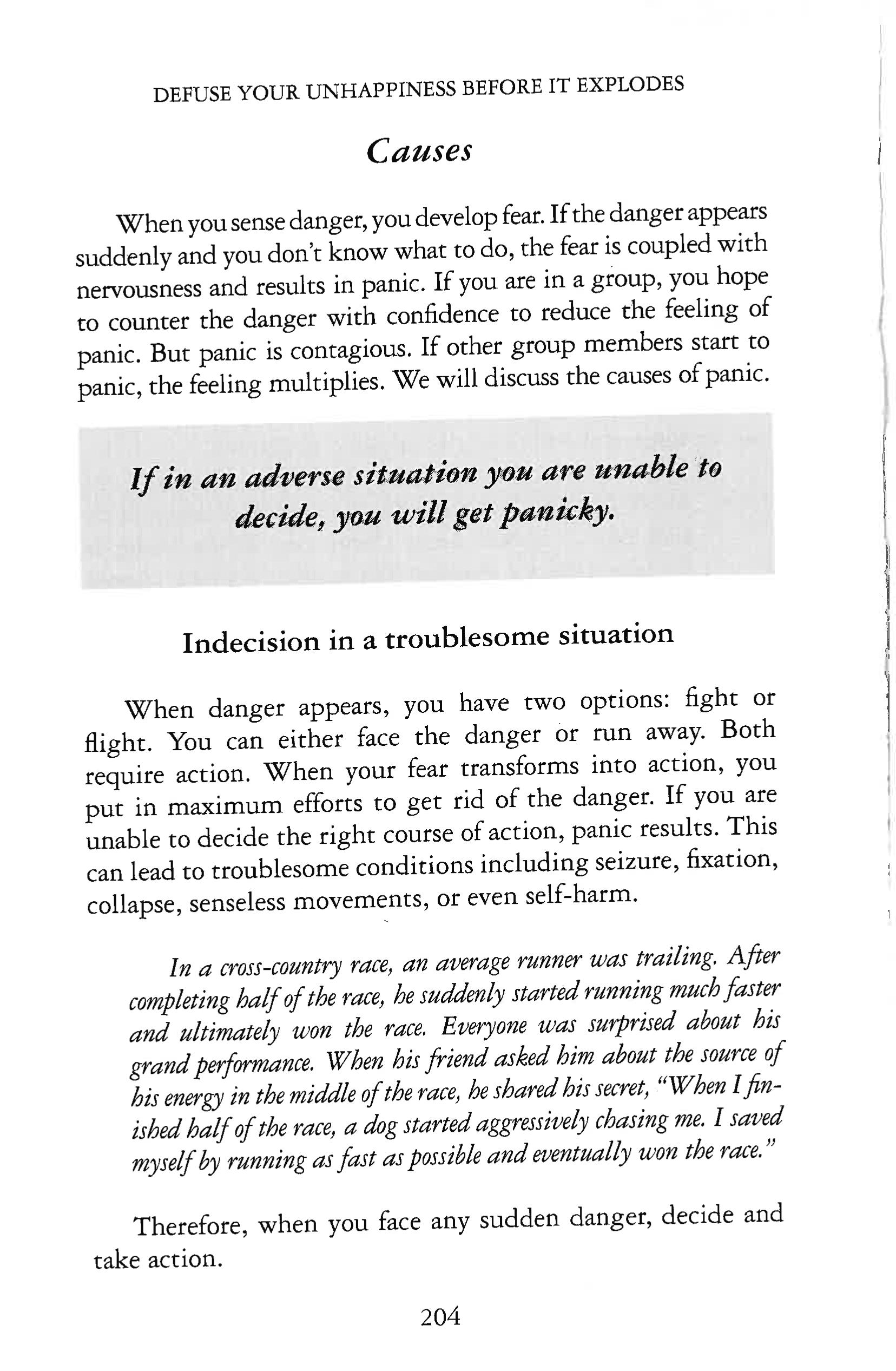 DEFUSE YOUR UNHAPPINESS BEFORE IT EXPLODES